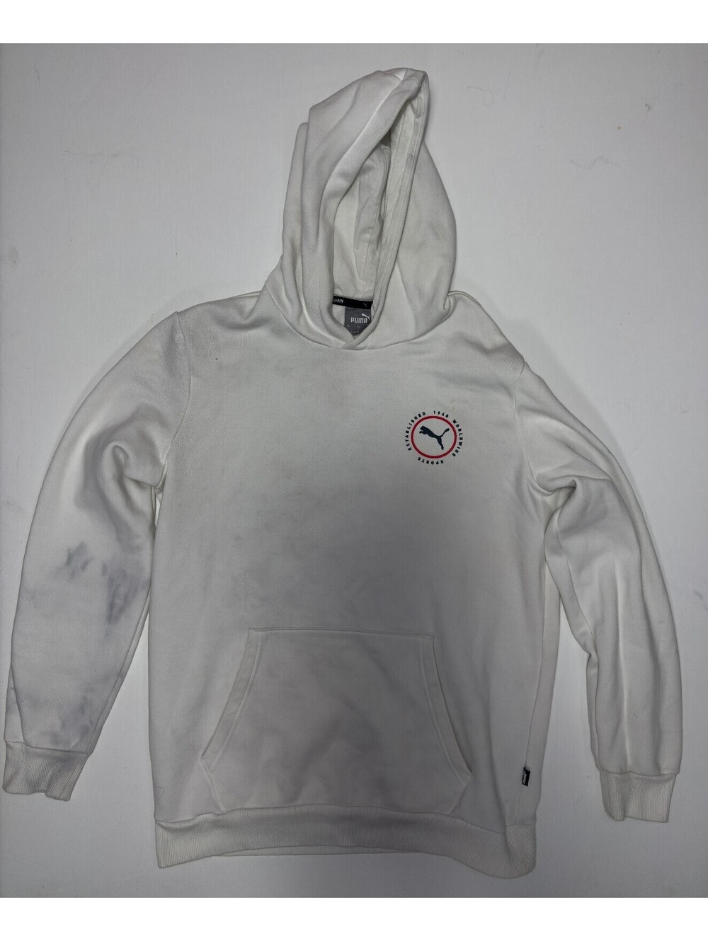 Puma white hoodie